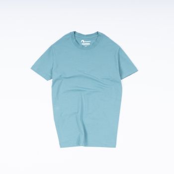 Áo thun cổ tròn Dago màu xanh